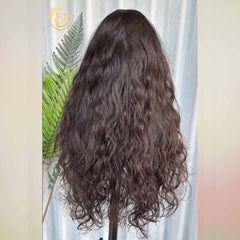 Mink Cambodian Hair 13x4 Frontal Body Wave 200% density Wig NO.2 texture