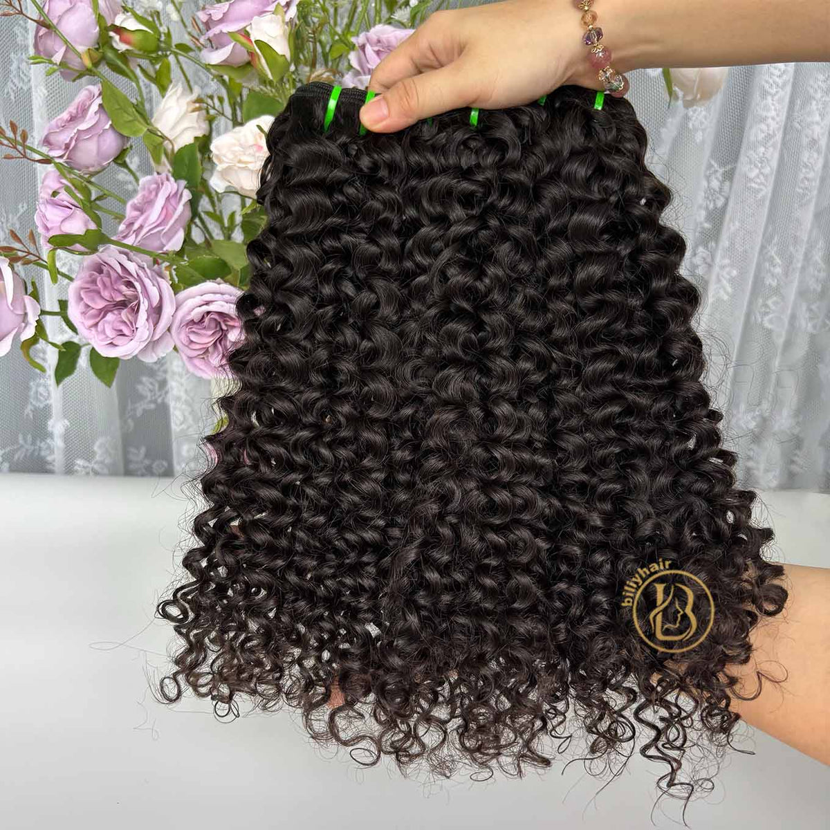 Raw Hair Curly Wave 3 Bundles