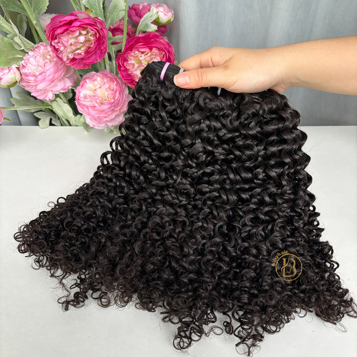 Mink Cambodian Curly Wave  Hair 3 Bundles