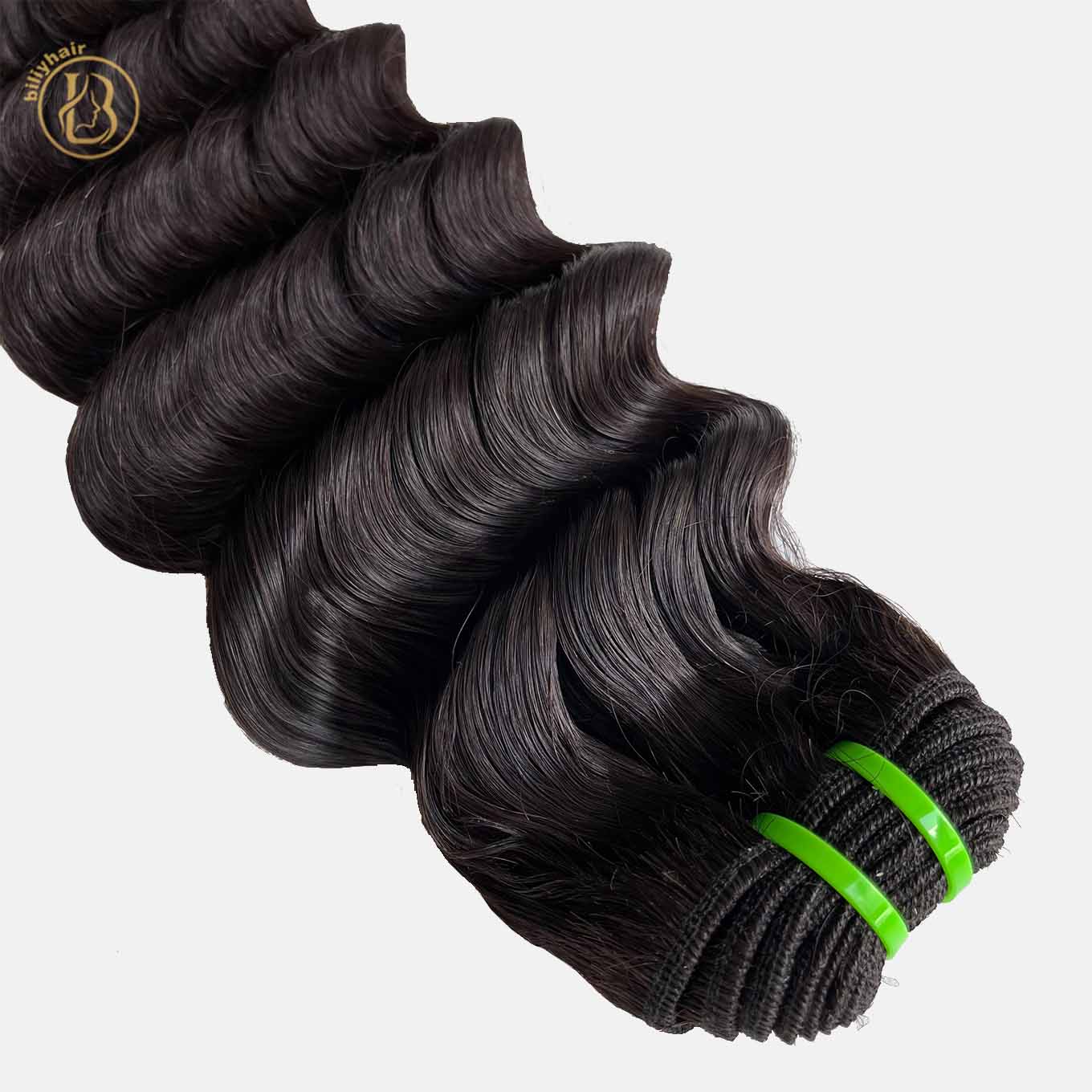 Raw Hair Loose deep Wave 3 Bundles